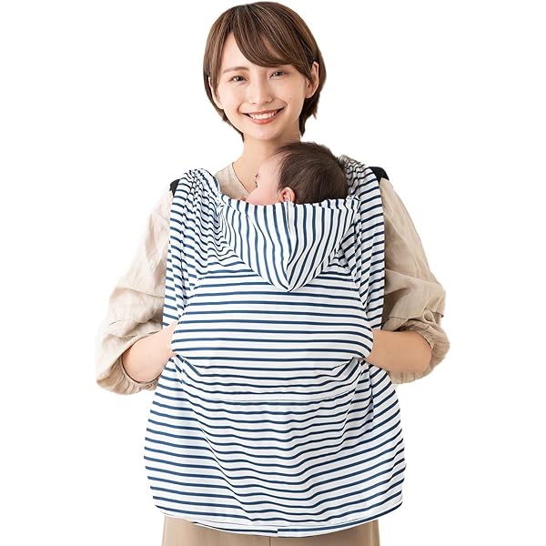 Amazon | BabyHopper ベビーホッパー 空調抱っこひもカバー® ブルー